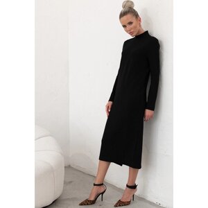 Платье женское, размер 42, цвет черный