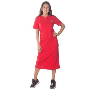 Платье женское W. W. F. H., размер 44, цвет красный