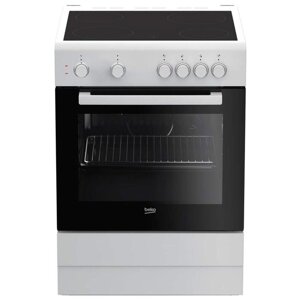 Плита Beko FFSS67000W, электрическая, 4 конфорки, 71 л, белая