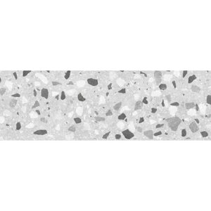 Плитка настенная Terrazzo камушки серый 198x598 (в упаковке 1,06 кв. м)