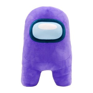 Плюшевая игрушка-фигурка Among us супермягкая, 40 см, фиолетовая