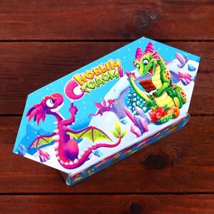 Подарочная коробка "Драконьи радости", конфета малая 9 х 5,8 х 12,8 см