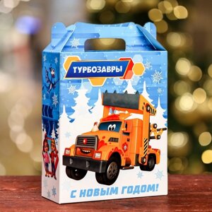 Подарочная коробка "Турбозавры" , ПОДАРОК , 17 х 6,8 х 20,8 см