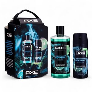 Подарочный набор мужской AXE "Акватический бергамот"гель для душа, 400 мл + дезодорант, 150 мл 108