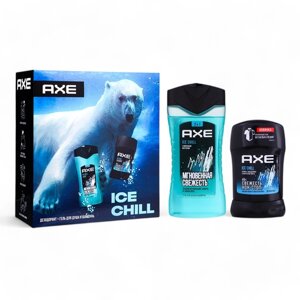 Подарочный набор мужской AXE "Ice chill"дезодорант, 50 мл + гель для душа, 250 мл