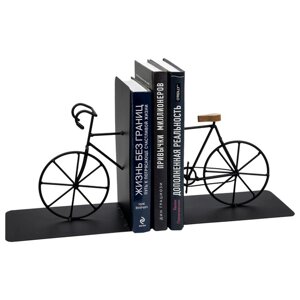 Подставка под книги «Велосипед», 371220 см, цвет чёрный