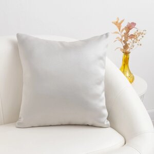 Подушка декоративная «Этель»Classic» цвет Серебряный, 4040 см, пл. 240 г/м²100% п/э
