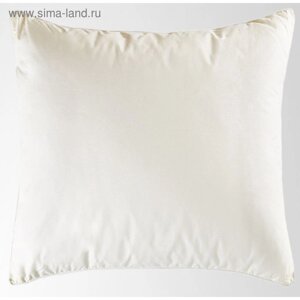 Подушка «Лежебока», размер 60 60 см, цвет кремовый