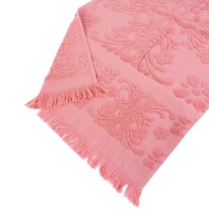 Полотенце махровое Arya Home Isabel Soft, 520 гр, размер 50x90 см, цвет коралловый