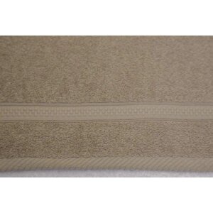 Полотенце махровое Arya Home Miranda Soft, 500 гр, размер 70x140 см, цвет бежевый