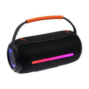 Портативная колонка Boombox360, 20 Вт, 2400 мАч, BT5.3, подсветка, чёрная