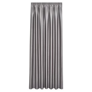 Портьера «Тринити», размер 200x280 см, цвет светло-серый