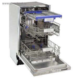 Посудомоечная машина KRONA KAMAYA 45 BI, встраиваемая, класс А, 8 программ
