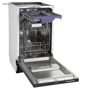 Посудомоечная машина KRONA KASKATA 45 BI, встраиваемая, класс А, 6 программ