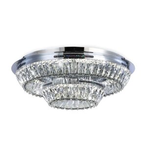 Потолочная светодиодная люстра с хрусталём Ambrella light, Traditional, TR5029, LED, 81 Вт, 5670Lum, 3000-6400К, цвет хром