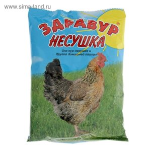Премикс Здравур "Несушка" для кур и домашней птицы, минеральная добавка, 250 гр,