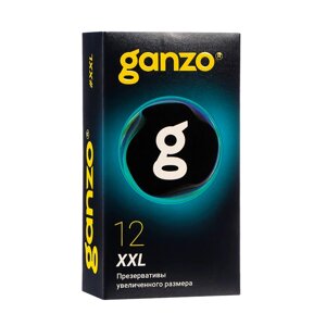 Презервативы GANZO XXL, увеличенного размера, 12 шт