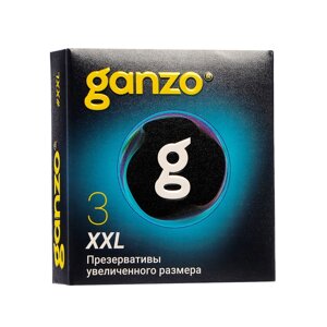 Презервативы GANZO XXL, увеличенного размера, 3 шт