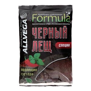 Прикормка Allvega Formula Black Bream Spice, черный лещ специи, 900гр