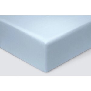 Простыня на резинке «Моноспейс», размер 140х200х23 см, цвет серо-голубой