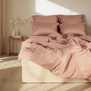 Простыня на резинке SL Home Modal 160*200+30 см , цв. розовый