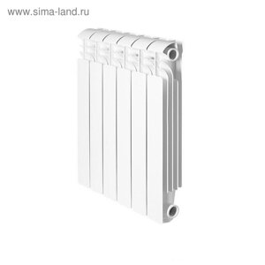 Радиатор алюминиевый Global ISEO – 350, 350 x 80 мм, 6 секций