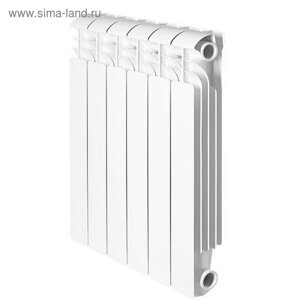 Радиатор алюминиевый Global ISEO – 500, 500 x 80 мм, 6 секций