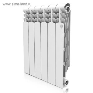 Радиатор алюминиевый Royal Thermo Revolution, 500 x 80 мм, 6 секций