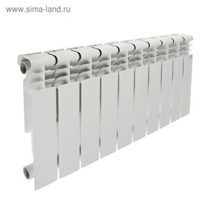 Радиатор алюминиевый STI, 350 x 80 мм, 10 секций