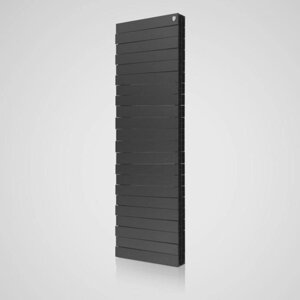 Радиатор биметаллический Royal Thermo PianoForte Tower new/Noir Sable, 18 секций, черный