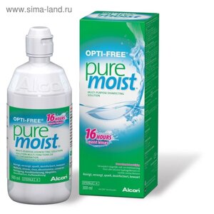 Раствор для линз Opti-Free Pure Moist, 300 мл