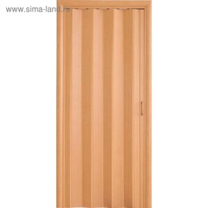 Раздвижная дверь «Вика. Комфорт», 620(840) 2020 мм, пластик, глухое, цвет миланский орех
