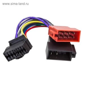 Разъём для магнитолы Aura AWU-JV01 Cable JVC 16 pin to ISO