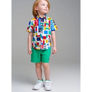 Рубашка для мальчика PlayToday, рост 110 см