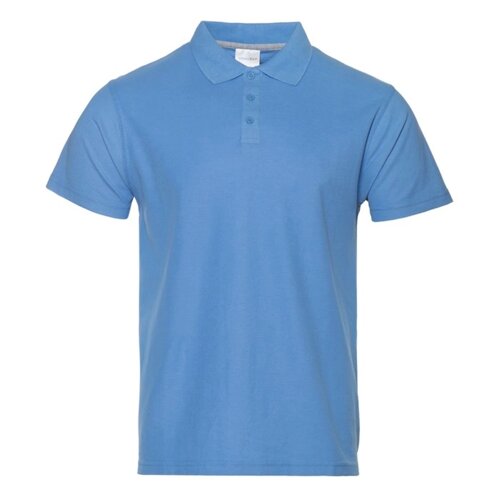 Рубашка мужская, размер 52, цвет голубой