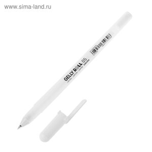 Ручка гелевая для декоративных работ Sakura Gelly Roll 0.5 мм, белая