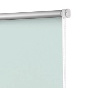 Рулонная штора блэкаут «Свежая мята», 40х160 см, цвет зелёный