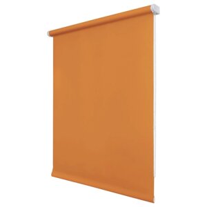 Рулонная штора «Плайн», 160х175 см, цвет оранжевый