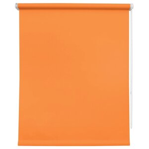 Рулонная штора «Плайн», 61х175 см, цвет оранжевый