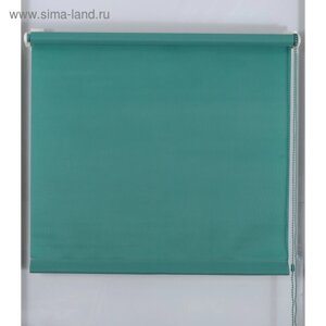 Рулонная штора «Простая MJ» 170х160 см, цвет зеленый