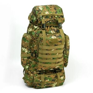 Рюкзак туристический "Аdventure" мужской, 70 л, oxford, камуфляж marpat woodland