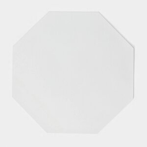 Салфетка кухонная «Тэм», 3838 см, цвет белый, восьмиугольник
