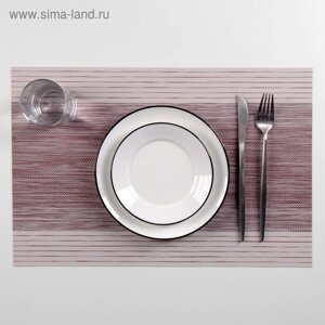 Салфетка сервировочная на стол «Космос», 4530 см, цвет коричневый