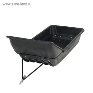 Сани волокуши CenterPlast 1450 с отбойником "LUX" с накладками, 171 x 75 x 56 см