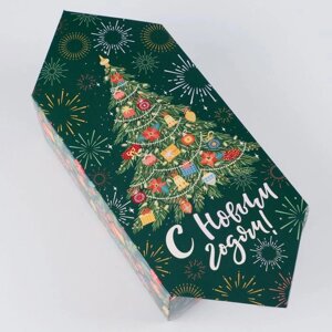 Сборная коробка‒конфета «Новогодняя ёлка», 14 22 8 см