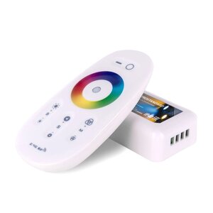 Сенсорный контроллёр для светодиодной ленты RGB с ПДУ Elektrostandard, цвет белый