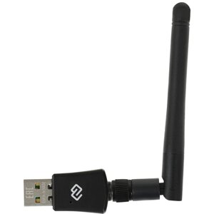 Сетевой адаптер WiFi Digma DWA-N300E N300 USB 2.0 (ант. внеш. съем) 1ант. (упак. 1шт)