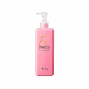 Шампунь для окрашенных волос 5 probiotics color radiance shampoo с защитой цвета, 500 мл