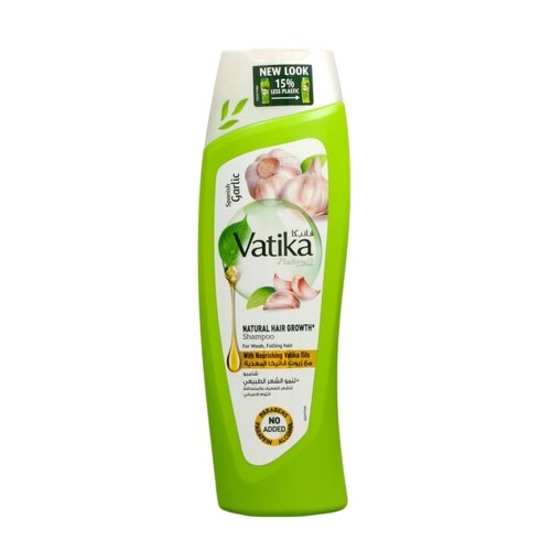 Шампунь для волос Dabur VATIKA GARLIC для ломких и выпадающих волос, 400 мл