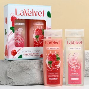 Шампунь и гель для душа, 2 х 250 мл, подарочный набор косметики, LaVelvet